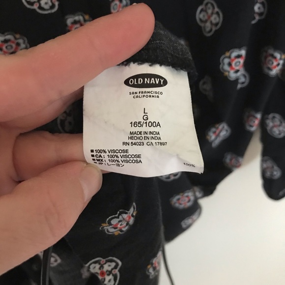 OLD NAVY vneck pleated dress with 3/4 sleeves - Picture 7 of 8